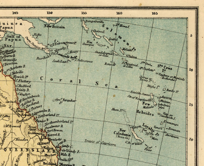 northeast australia map